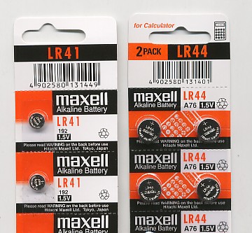 Distribuidor de pilas, relojes, baterias