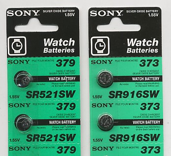 Importador de Pilas 379 -  373 Sony Distribuidor de pilas, relojes, baterias