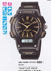 Casio AQ150W Distribuidor de pilas, relojes, baterias