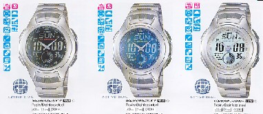 CASIO AQ160WD Distribuidor de pilas, relojes, baterias