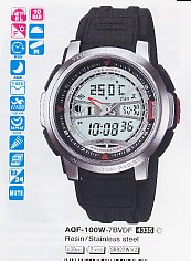 CASIO AQF100W  Distribuidor de pilas, relojes, baterias