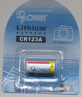 Importador de Pilas CR123 Distribuidor de pilas, relojes, baterias