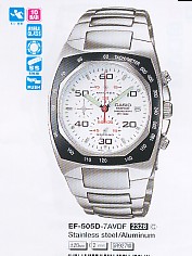 CASIO EF505D Distribuidor de pilas, relojes, baterias