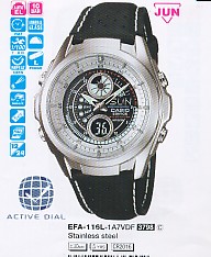 CASIO EFA116L  Distribuidor de pilas, relojes, baterias