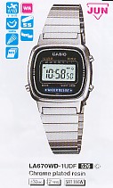 CASIO LA670  Distribuidor de pilas, relojes, baterias