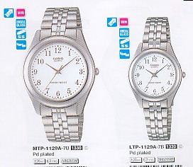 CASIO LTP1129A  Distribuidor de pilas, relojes, baterias