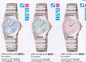 CASIO LTP1177A Distribuidor de pilas, relojes, baterias