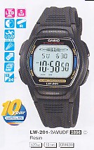 CASIO LW201-1A  Distribuidor de pilas, relojes, baterias