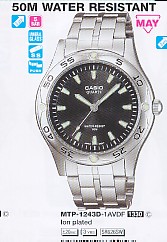 CASIO MTP1243D-1A  Distribuidor de pilas, relojes, baterias