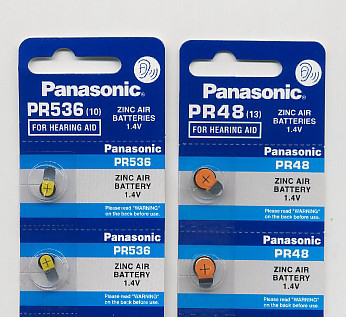 Importador de Pilas PR536 -  PR48 Panasonic Distribuidor de pilas, relojes, baterias