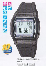 CASIO W201-1A  Distribuidor de pilas, relojes, baterias