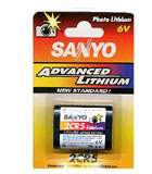 Importador de Pilas Sanyo bateria para camara de fotos 2CR5 Distribuidor de pilas, relojes, baterias