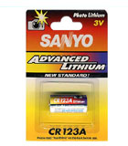 Importador de Pilas Sanyo CR123 Distribuidor de pilas, relojes, baterias