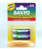 Importador de Pilas Sanyo recargable AA 700 Sanyo Distribuidor de pilas, relojes, baterias